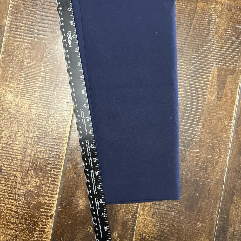 A New Day Navy Blue High Rise Skinny Ankle Stretch Pants Elastic Waist - Picture 4 of 8